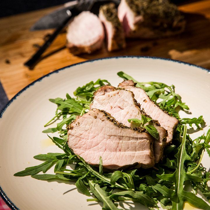 Herb-Crusted Pork Tenderloin