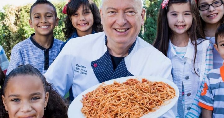 Meet The Chef Who Has Fed Millions Of Children Free Pasta For Over A Decade