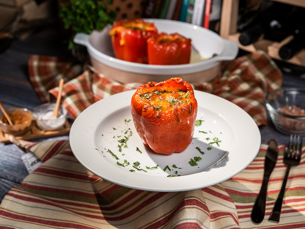 PorkStuffed Peppers