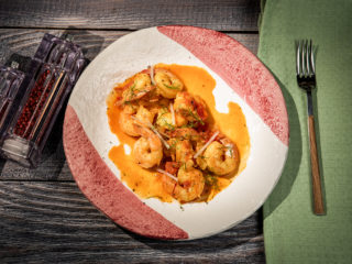 Tomato and Fennel Buttered Shrimp