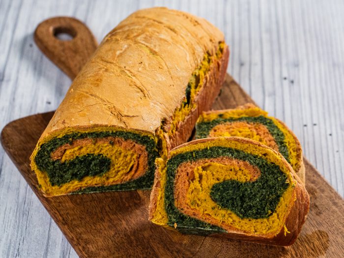 Tri-Colored Bread