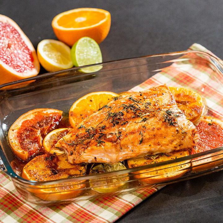 Baked Citrus Salmon