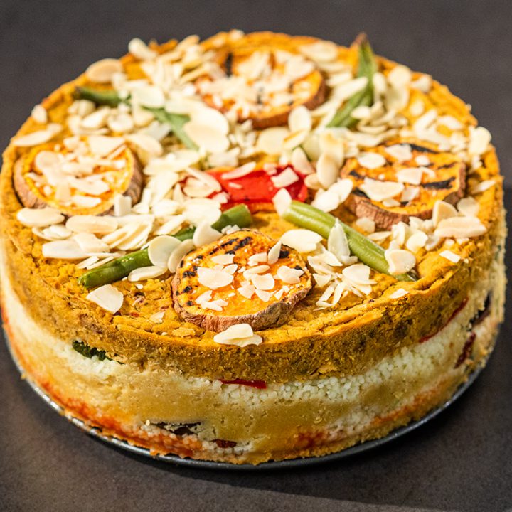 Chickpea and Couscous Savory Cake
