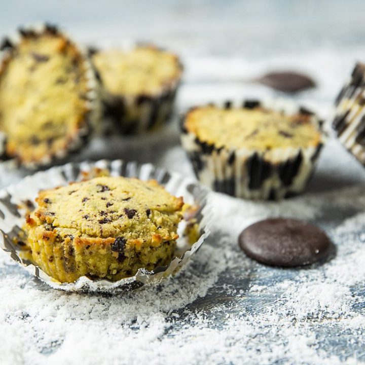 Sugar-Free Chocolate Coconut Muffins