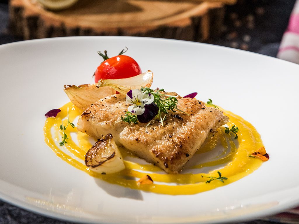 Pan-Fried-Pangasius-with-Mango-Sauce