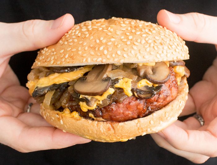 Non-meat burger
