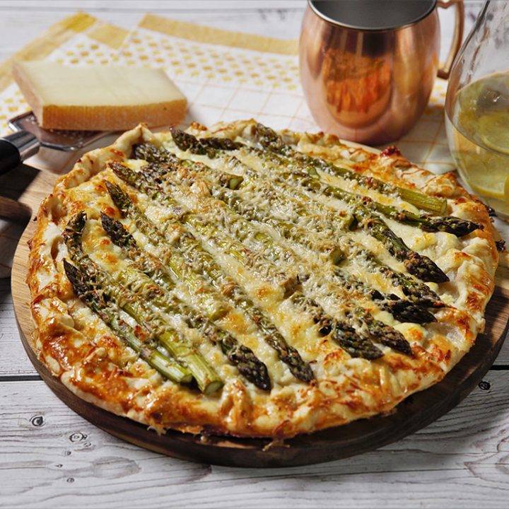 Asparagus and Goat Cheese Galette