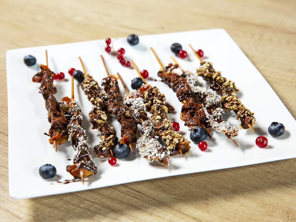 Chocolate Bacon Skewers