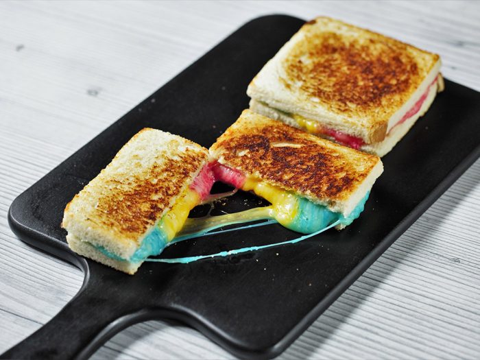 3-Color Mozzarella Sandwich
