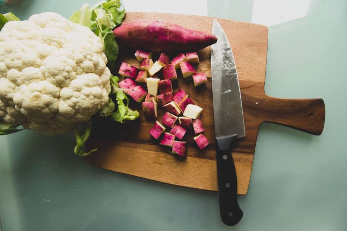 Alternative ingredients: cauliflower can replace potatoes