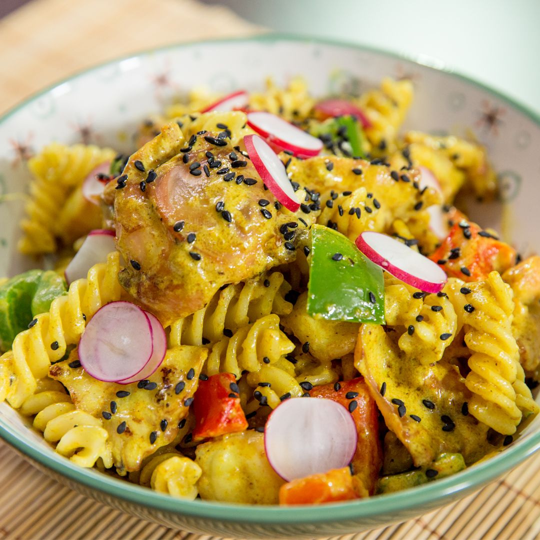 curry-octopus-fusilli-pasta