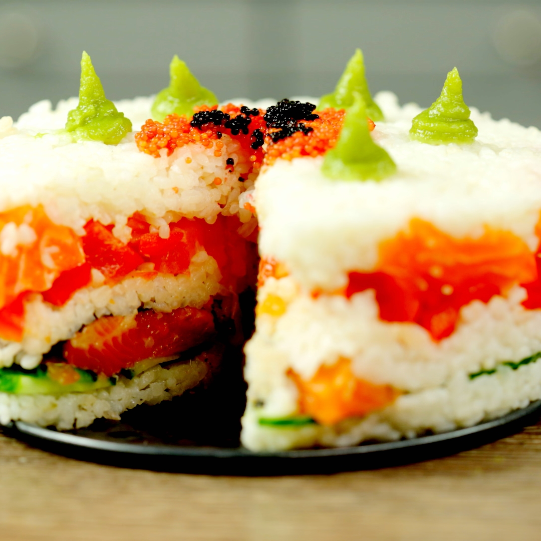 sushi-cake