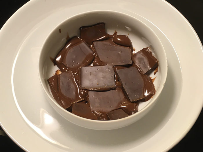 Chocolate in bain-marie
