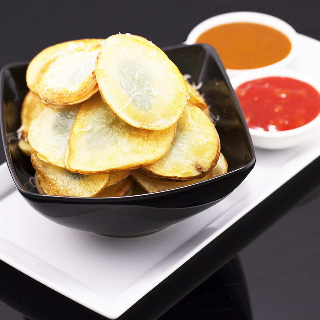 fried-potato-chips-with-basil-and-parmesan