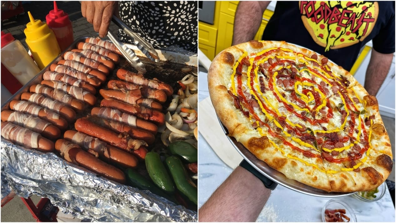 Turning LA’s Iconic Street Dog Into A Pizza