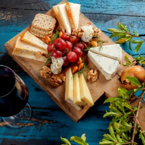 Various type of cheeses