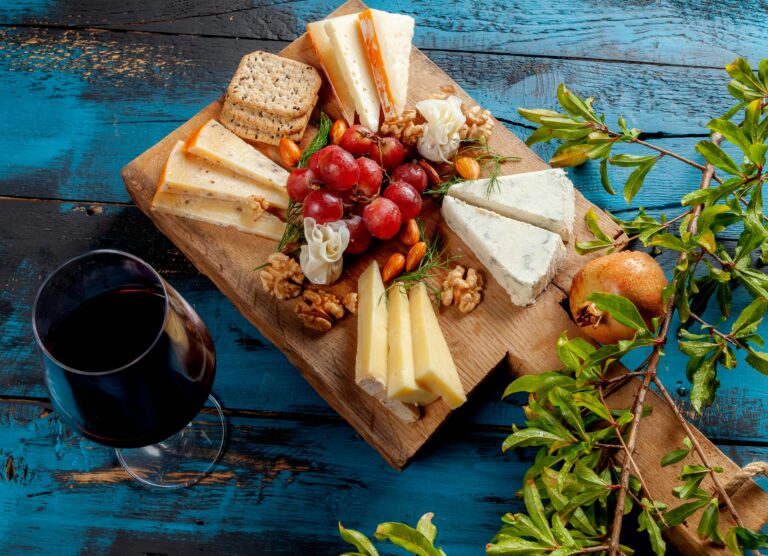 Various type of cheeses