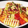 Grilled Halloumi Cheese and Veggie Warm Salad