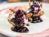 Grilled Pears Topped With Ricotta and Berries